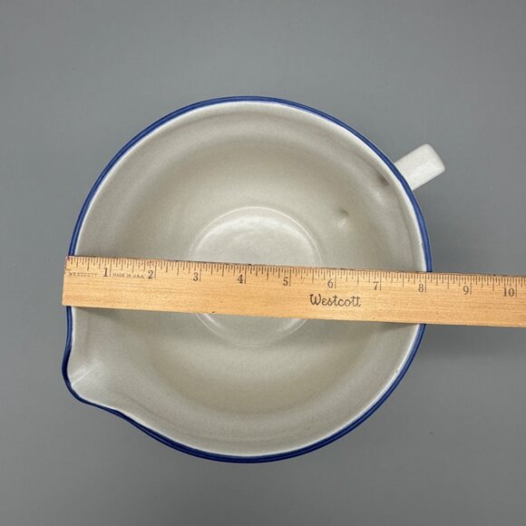 Pfaltzgraff Yorktowne Pattern #464 Handled Batter Bowl 2 1/2 Qt Stoneware USA - Picture 7 of 9